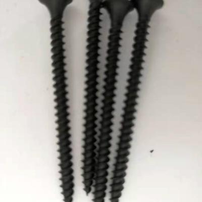 China Stainless Steel Tapping Screw Gypsum Bugle Head Black Flat Drywall Screw for sale