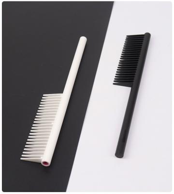 China Wholesale Detangling ABS Plastic Shower Hair Wide Tooth Hair Comb For Hotels Salons Natatoriums for sale