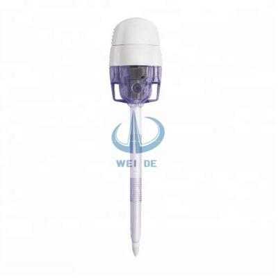 China WEIDE Highly Sealed Surgical Disposable Trocar Long Bladeless Trocar Sleeve For Overweight Patient Soft Entry for sale