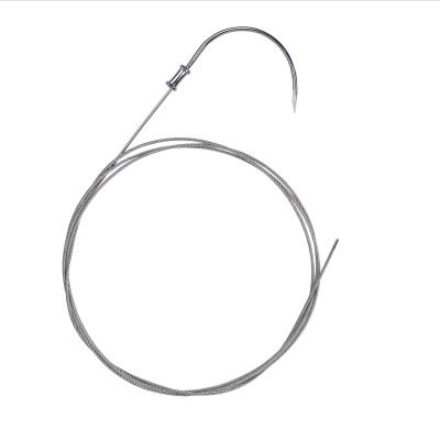 China New design with high quality metal cable sternal suture with needle for sale