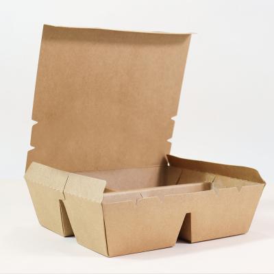 China Disposable Disposable JIANI Customized Clothes Food Packing Kraft Paper Box Colorful Disposable Corrugated Cardboard Box Food Container Cake Box for sale