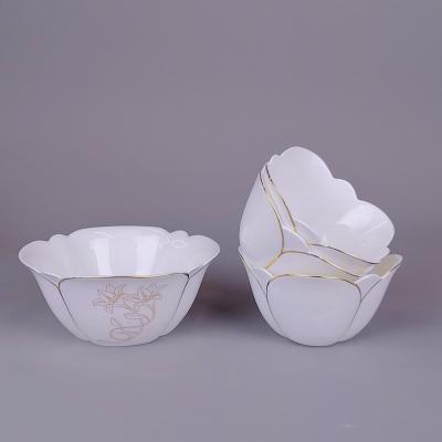 China Disposable LEXI Safe and Phnom Penh lily high quality luxury series are suitable for wedding banquet ceramic dishes of various sizes for sale