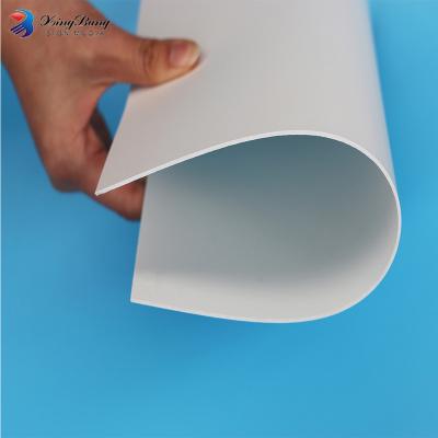 China Advertising 2MM White PVC Rigid Plastic Sheet for sale