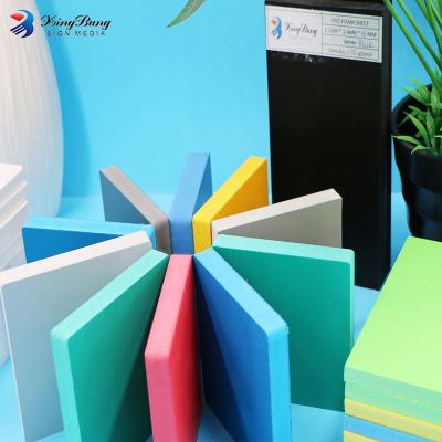 China Advertising Large 2018 Popular Colorful Polyfoam PVC Foam Board Sheets for sale