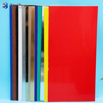 China Indoor / Outdoor Plastic Sheet 0.8mm ABS Laser Engraving Clear ABS Laminate Sheet for sale