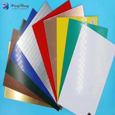 China Indoor / Outdoor Customized Products With Low Moq 3 Ply ABS Double Color Sheet For Laser Cutting for sale