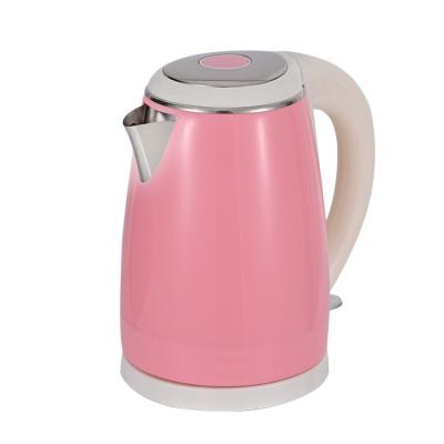 China 360 Degree Rotation Base Hot Water Kettle Promotional Electric Pink Tea Kettle New Electric For Boiling Water for sale