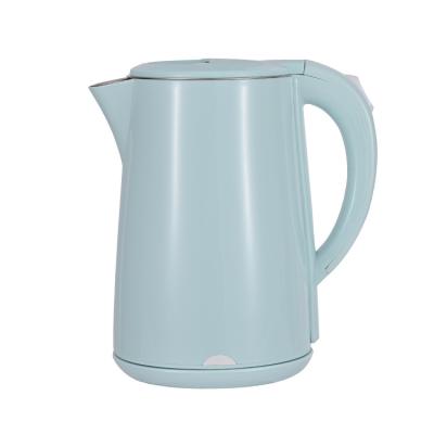 China Newcomers 360 Degree Rotation Base Coin Green Cordless Electric Kettle With Auto Shut-Off And Boil Dry Protection for sale