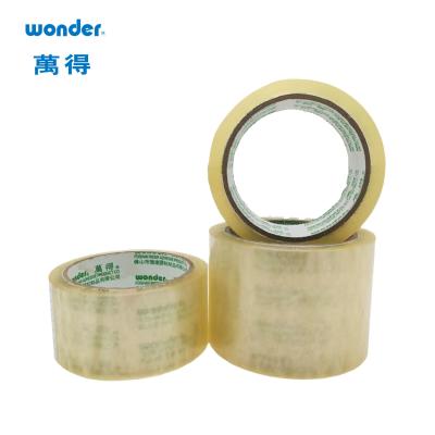 China Brown BOPP Packaging Tape 100M Length Sustainable Transparent For Wrapping for sale