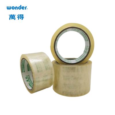 Chine Tape d'emballage BOPP transparente Tape adhésive à base d'eau à vendre