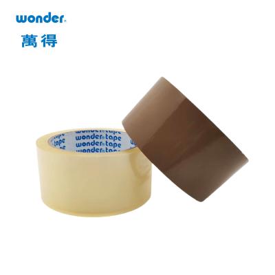 China Clear BOPP Packaging Tape 50m Length Brown Temporary Repair Use for sale