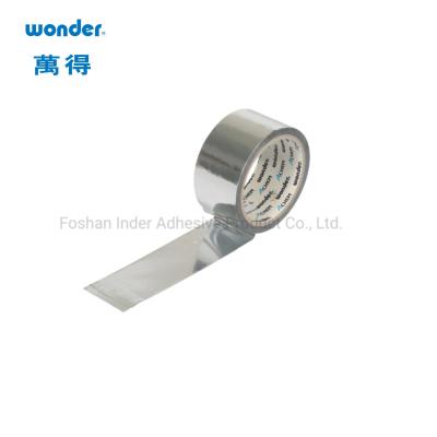 China Afdichting aluminium plakband 30m lengte zilver kleefmiddel op basis van water Te koop