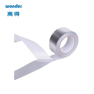 China Matte zilveren aluminium folie band, eenzijdig, waterdicht, hoogtemperatuurbestendig Te koop