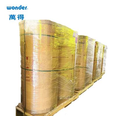 China Cinta adhesiva de embalaje de BOPP a base de agua Jumbo Roll, Jumbo Roll transparente en venta