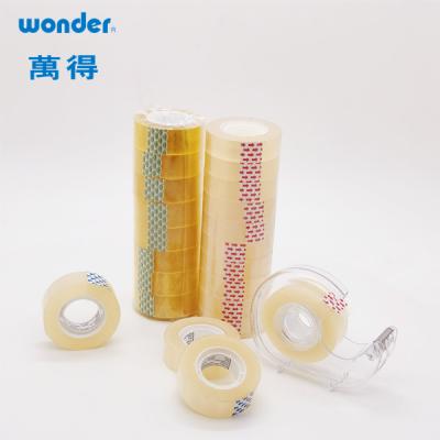 China ECO-Friendly BOPP Stationery Tape for Long-Lasting Bonding for sale