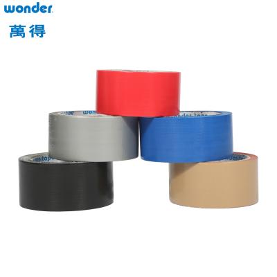 Chine Wonder adhésif du tissu brun duct tape 50m étanche base en caoutchouc à vendre