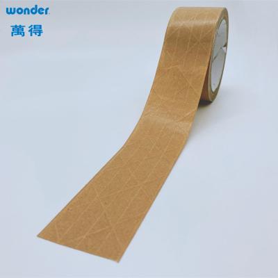 China Watergeactiveerde bruine kraftpapierband 1200 mm breedte voor dozen Te koop