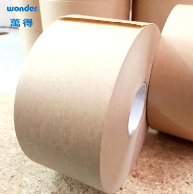 Chine Tape de papier kraft brun activé par l'eau de doublure Largeur 1200 mm Pour les boîtes à vendre