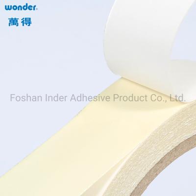 Chine # 63342 90mic Solvent Based Double Sided Tissue Tape - Wonder Brand à vendre