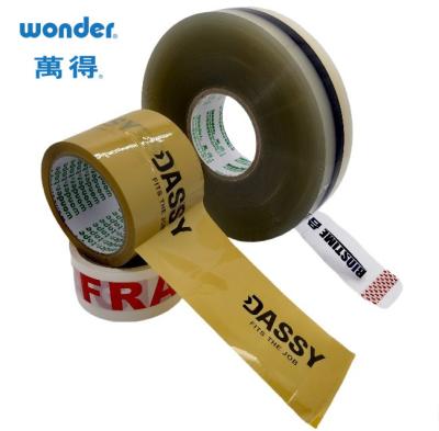 China Wasserbasiertes Acryl-gedrucktes BOPP-Band für Premium-Verpackungsbildschirme zu verkaufen