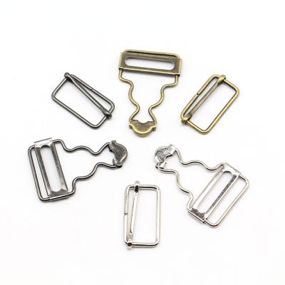 China Eco-friendly Factory Direct Metal Adjuster Sliding Adjustable Suspender Gourd Buckle for sale