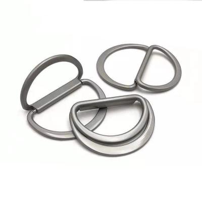 China Wholesale High Quality Eco-friendly Adjustable D-ring Buckles Alloy Bag Hardware Metal Ring Buckle for sale