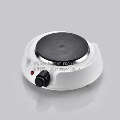 China New Design Household 2022 Patent Electric Single Burner Circular Shape Cooking Coffee Solid Milk OEM Hot Plate Warmer Stove Grill for sale