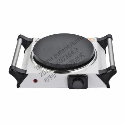 China Single Car 1500w Electric Hot Plate With Portable Handle for sale