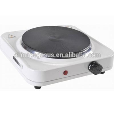 China 1500W Single Hot Plate Improved Non-Stick for sale