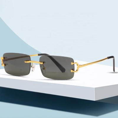 China Fashion sunglasses shape sunglasses high quality rectangular sunglasses men's retro square women's sunglasses for sale