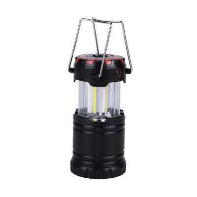 China ABS Outdoor Flashlights Lighting Fixture Led Folding Portable Rechargeable Hand Lamp Camping Lantern for sale