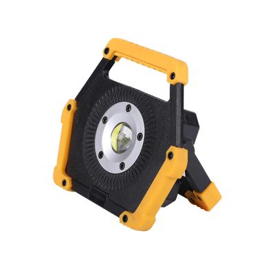 China Free Shipping ABS COB Lamp Flood Light Emergency Working Outdoor Rechargeable Lamp Led Worklight Color Match Work Light for sale