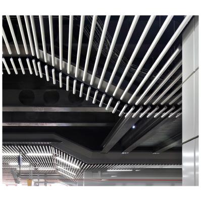 China Aluminum Extrusion Ceilings Artistic Partition Ceilings Tubular Ceiling Design for sale