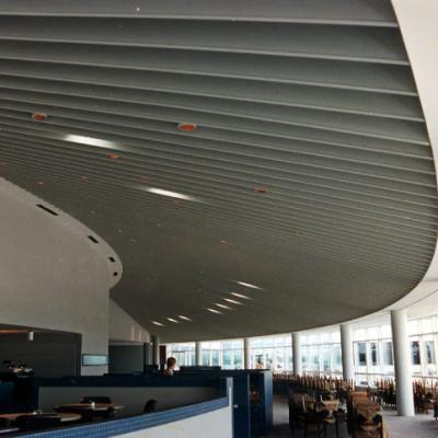 China Artistic Ceilings New Best Drop Down Ceiling Decorative Suspended Metal Partition Slat Suspended Ceiling en venta