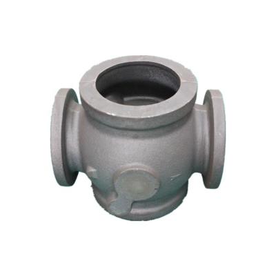 China Industry Customized Professional Cast Iron Four Way Valve Customized Size Four Way Valve Cast Iron Foundry Products for sale