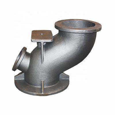 China Industry Factory Price Industrial Bend Valve Customized Size Cast Iron Bend Valve Factory OEM Cast Iron Foundry Products for sale