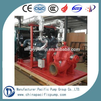 China FIRE Frie Pump Diesel Engine Crate UL/FM Approved Axial Split Fighting Fire Fighting Pump for sale