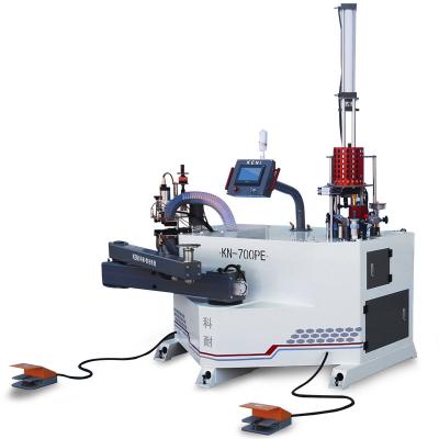 China Woodworking Line Straight Curve Edge Banding Machine With Swing Arm KN-700PE for sale