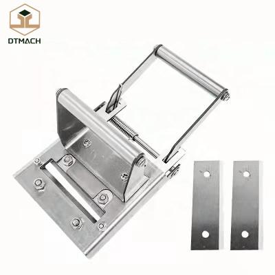 China Band Machine Metal Edge Cutter Portable Manual Pvc For Woodworking Process for sale