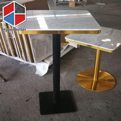 China Extendable natural marble table top for coffee table and dining table for sale