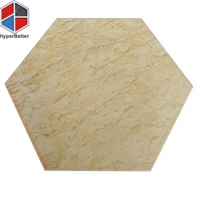 China Viable Factory Price High Quality Light Yellow Modern Mini Marble Coasters for sale