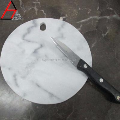 China Sustainable Living Room Marble Tiny Cutting Board With Oval Blow Hole for sale