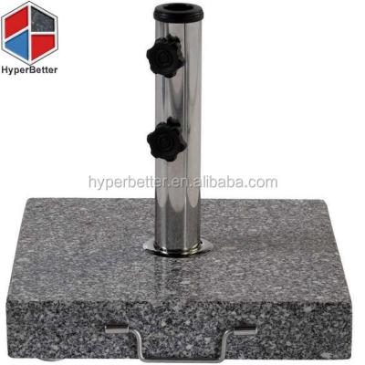 China Carry Handle With Wheels 30kgs Wholesale Popular Granite Umbrella Base for sale