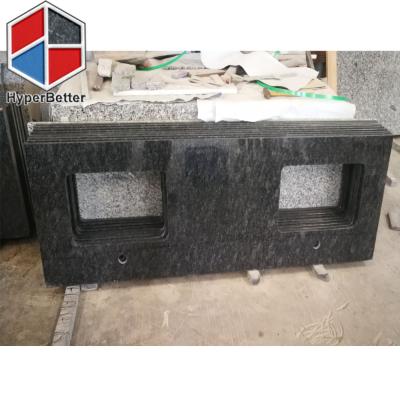 China Modern Steel Gray Granite Vanity Top To USA for sale