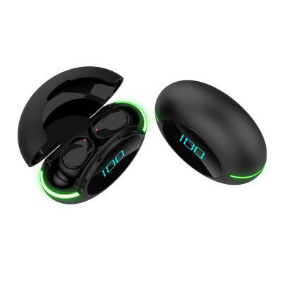 China Tws 5.0 High Gaming Quality In-ear Sound Fast Pairing Earbuds Bluetooths Wireless Earphone With Power Display And Power Bank for sale