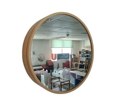 China Craftsman Manufacturer China Wholesale Home Decorative Wood Framed Mirror Wall-Hung Dressing Cabinet for sale