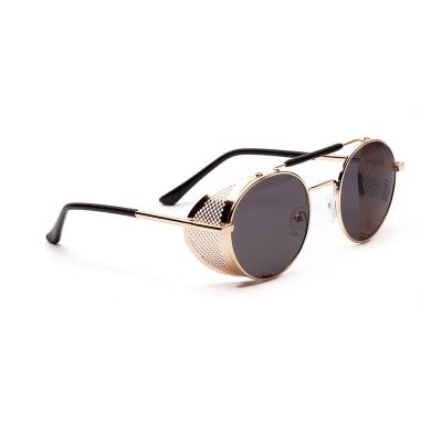 China D2009 fashion sunglasses new arrival trendy sunglasses around metal frames hollow sunglasses reyban round lenses for sale