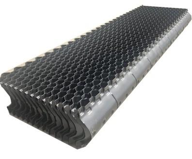 China PVC Cooling Tower Drift Eliminator Types Block Cooling Tower Internal Components for sale