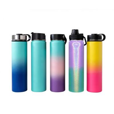 China Business Double Wall Vacuum Flask Inline Insulated Stainless Steel Water Bottle Outdoor Flask for sale