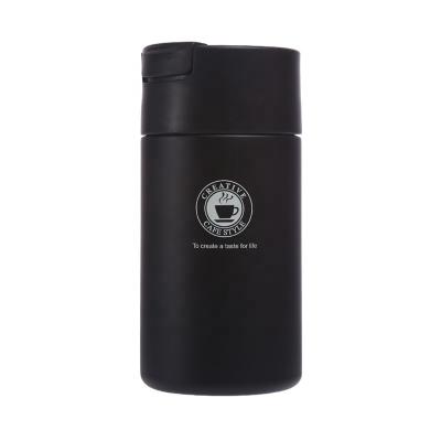 China 2021 New Design Black Viable Mugs Insulated Travel Mug 450ML Leak Proof OEM for sale